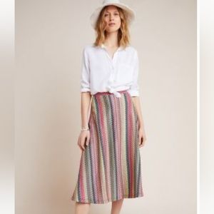 ARELY KNIT MIDI SKIRT from ANTHROPOLOGIE Size Small